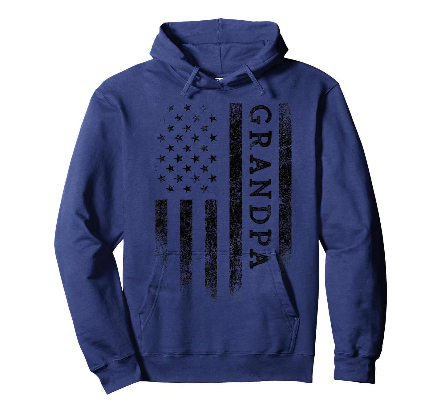 Grandpa Patriotic American USA Flag Father's Day Grandpa T-Shirt