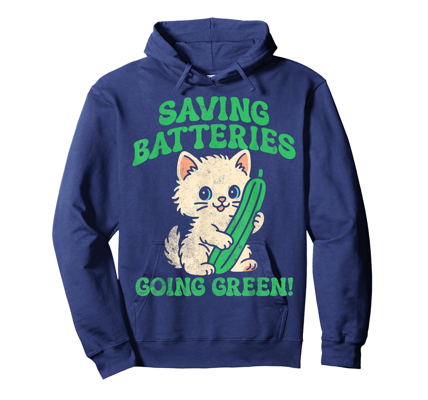 Saving Batteries Going Green T-Shirt