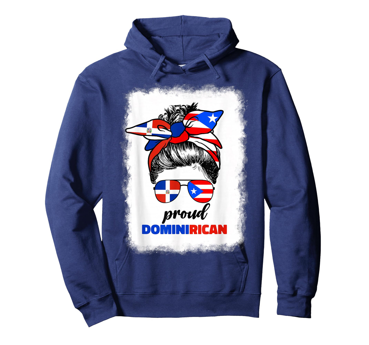 Half Dominican and Puerto Rican Rico Flag DominiRican Girl T-Shirt