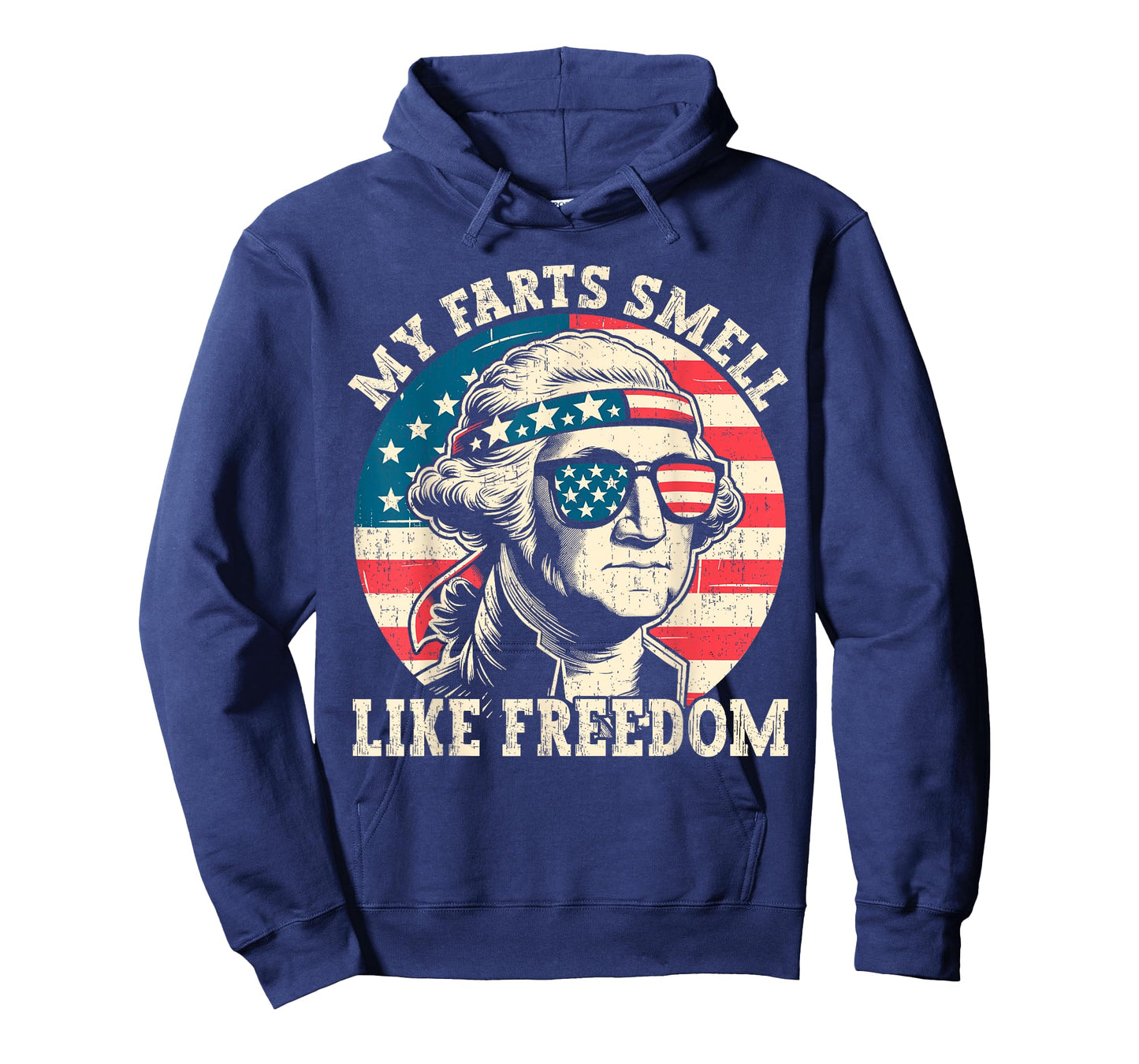 4th Of July Washington Smell Like Freedom Funny Men Women T-Shirt
