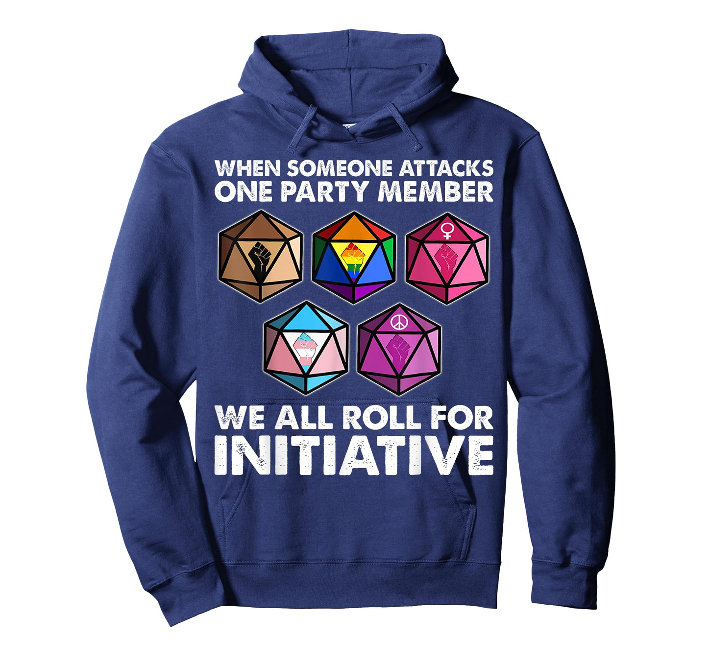 When Someone Attacks one Party Member we roll for Initiative T-Shirt