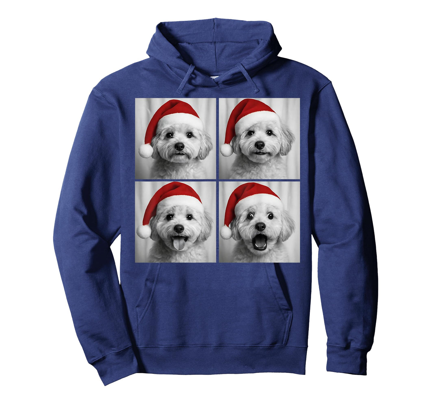 Funny Christmas Maltipoo Santa Doodle Dog Lover Photo Booth T-Shirt