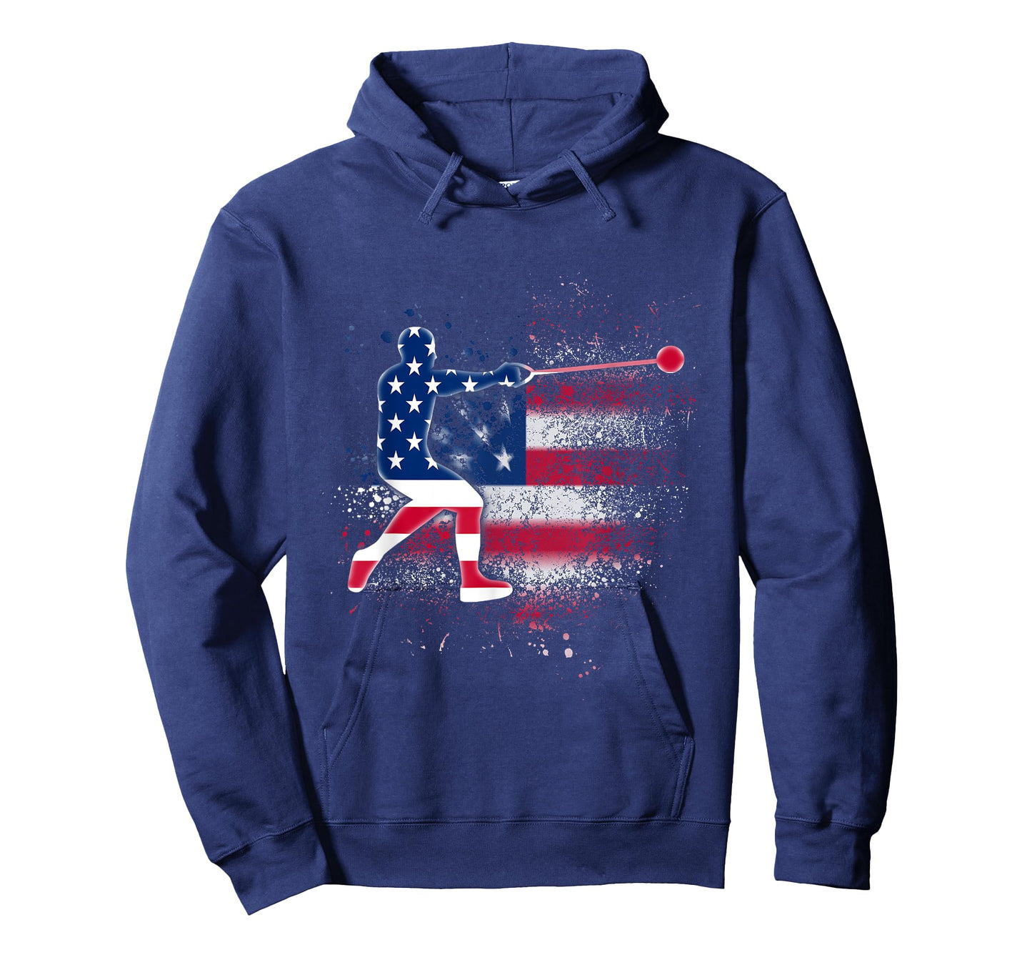 Hammer Throw Independence day Shirt Patriotic US Flag