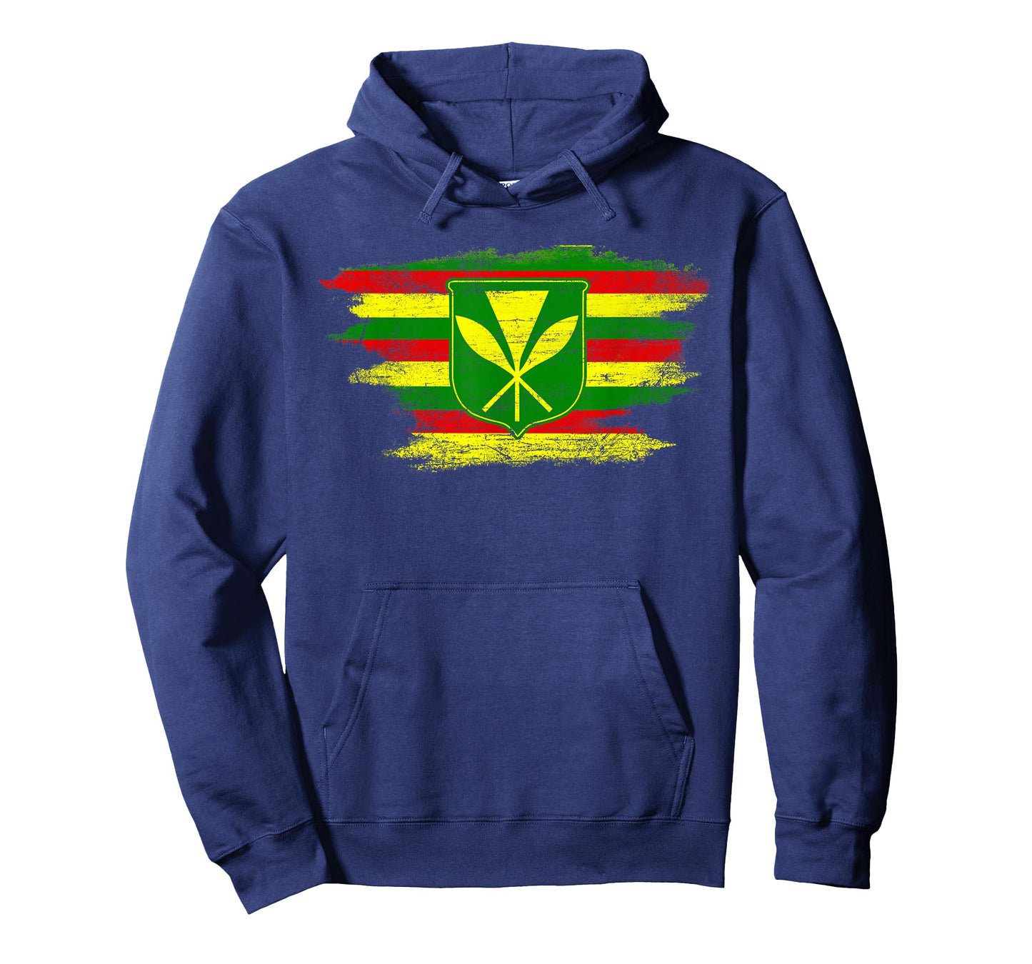 Kanaka Maoli Hawaiian Flag Pride Distressed Sovereign Gifts T-Shirt