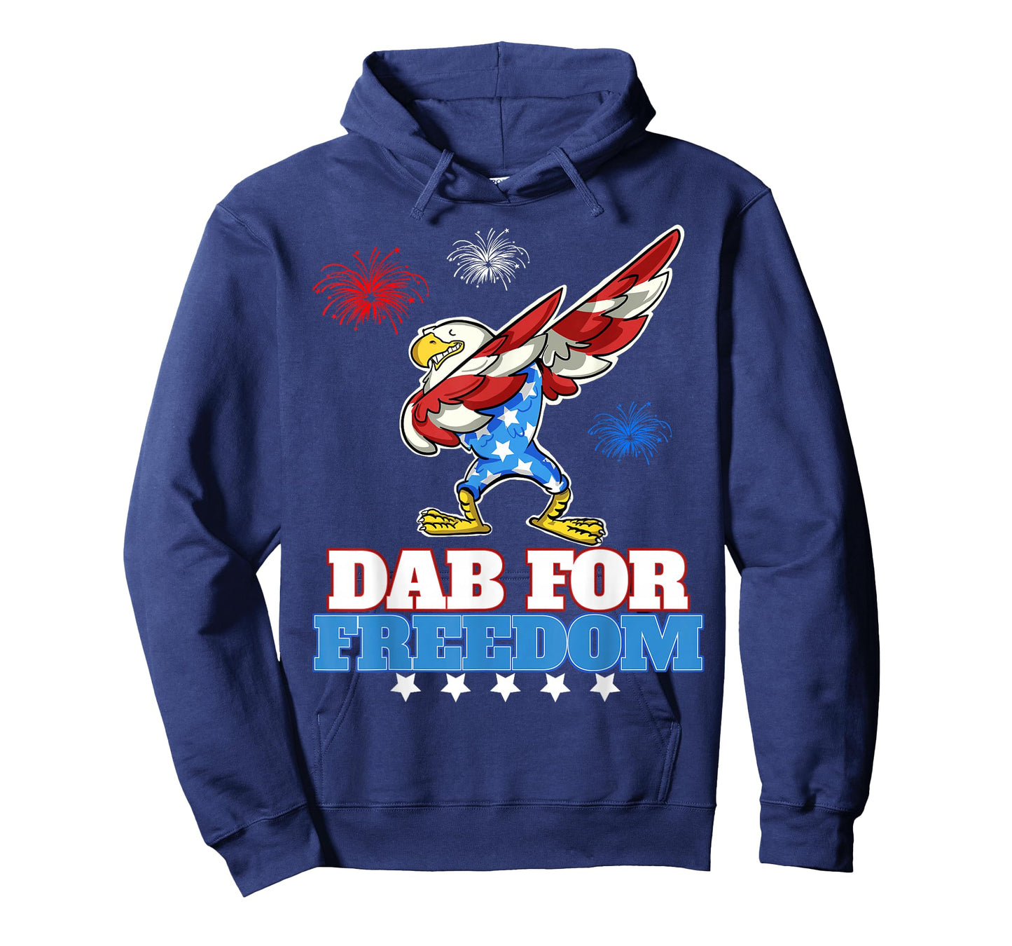 Dab for Freedom funny USA Patriotic Dabbing Eagle T-Shirt