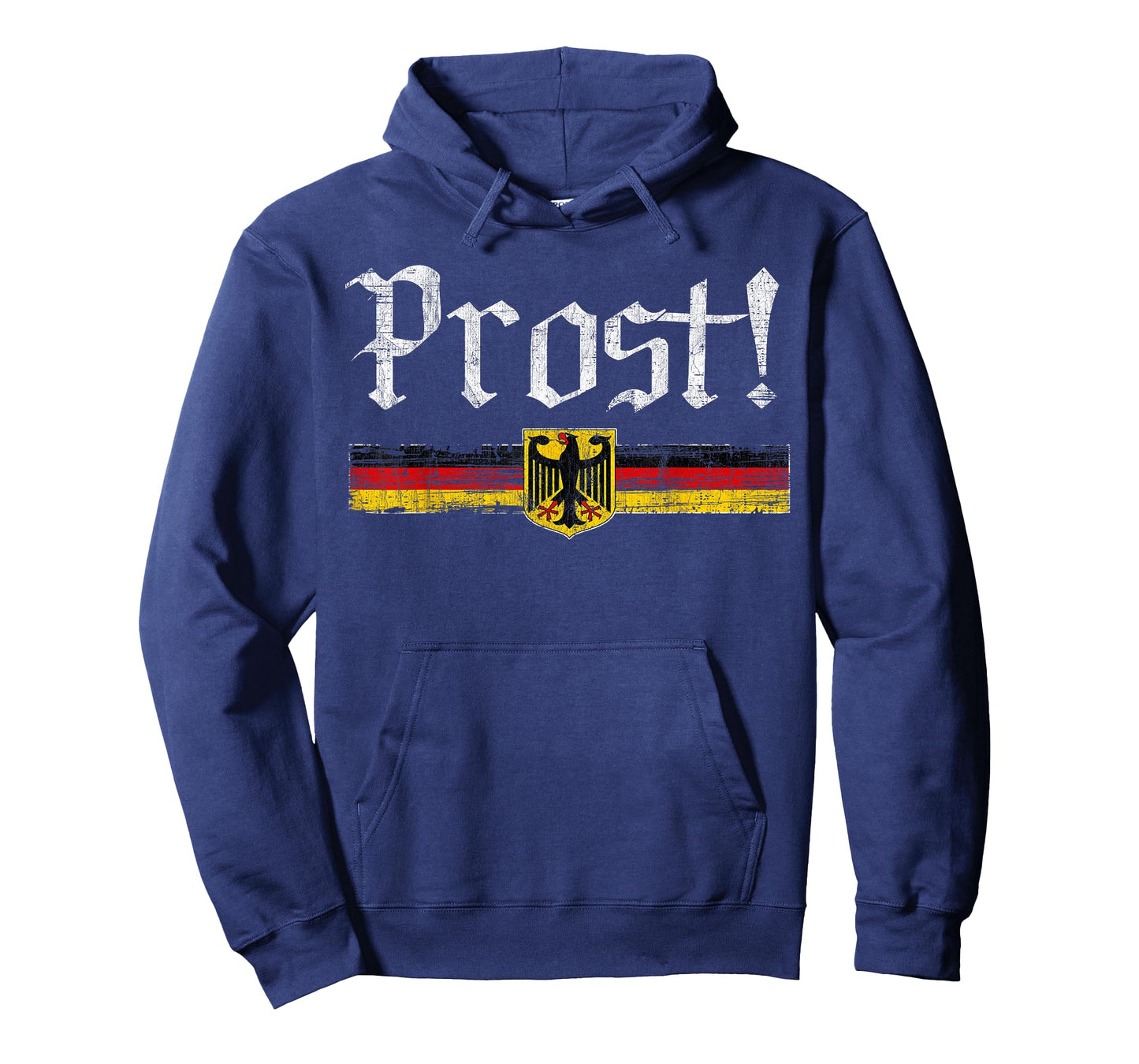 Oktoberfest Drinking Men Women Vintage German Flag Prost T-Shirt