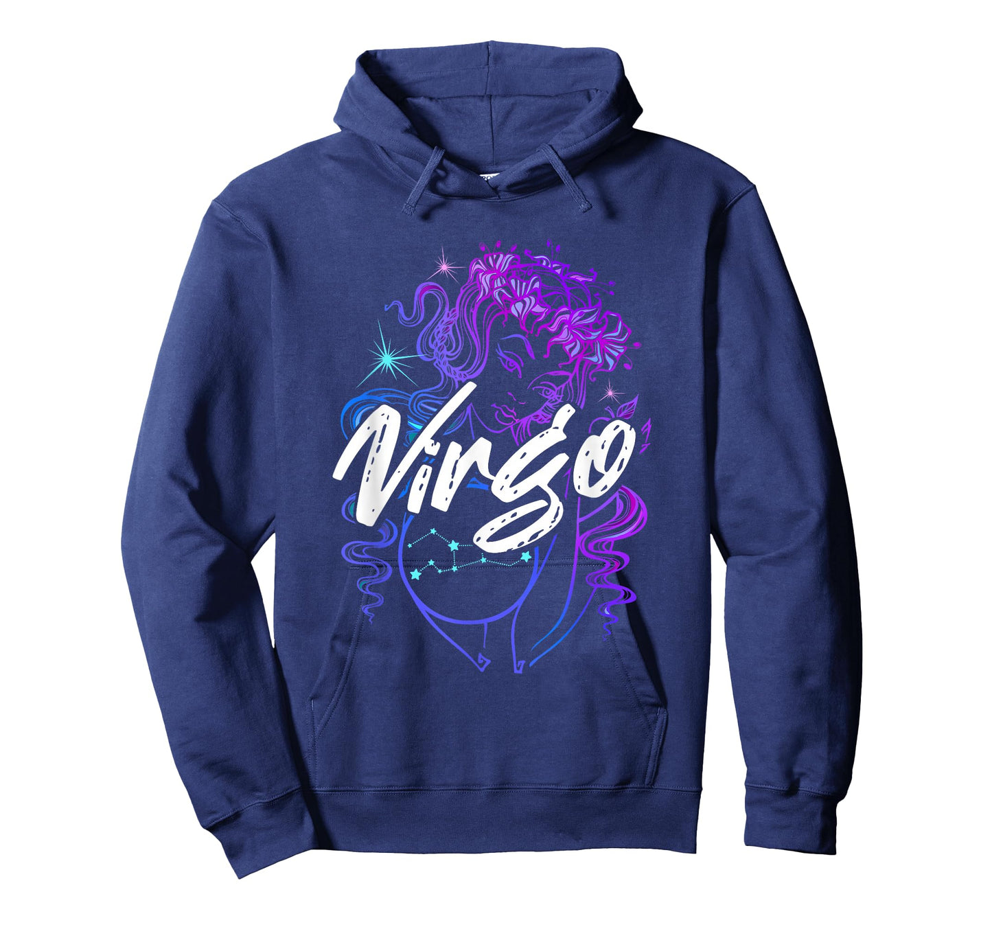 Zodiac Sign Virgo Beautiful Girl Born in August September T-Shirt