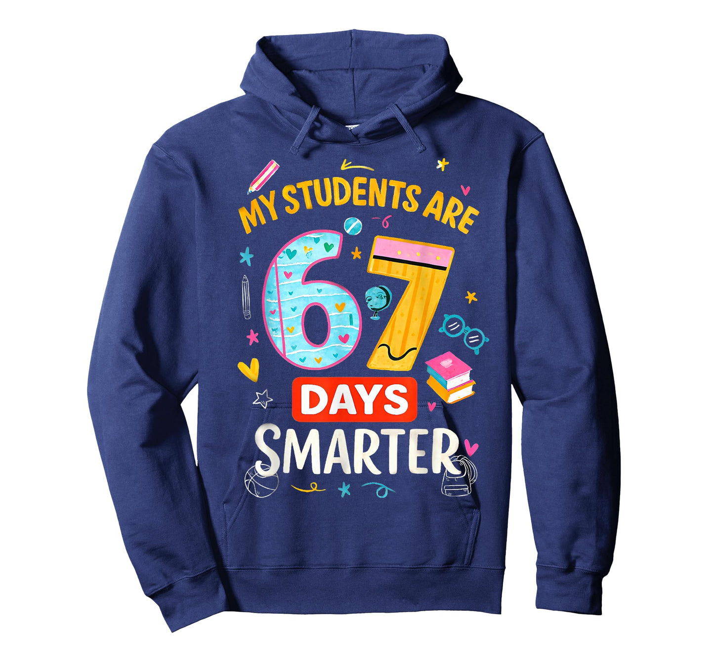 Funny67 Meme My Students are 67 Days Smarter Kids Teacher T-Shirt