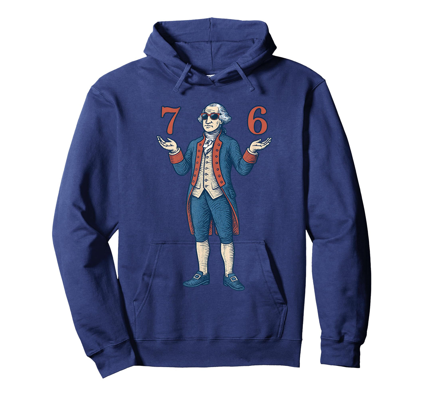 67 George Washington 7 6 Meme Six Seven 6-7 4th of July T-Shirt