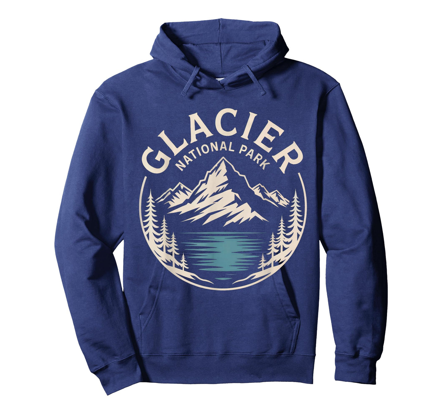 Glacier National Park Retro Outdoor Nature US National Park T-Shirt