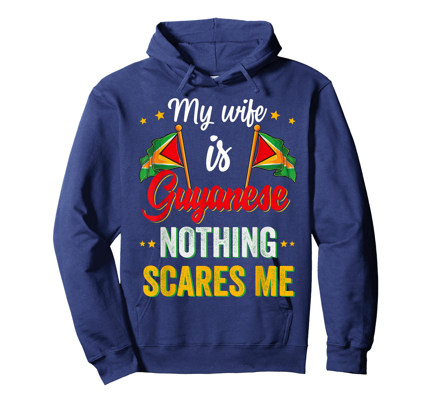 My Wife Is Guyanese Guyana Heritage Roots Flag Souvenir Men T-Shirt