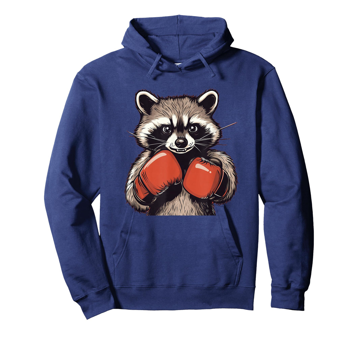 Funny Raccoon Costume for Sport and Boxing Gloves Lovers T-Shirt