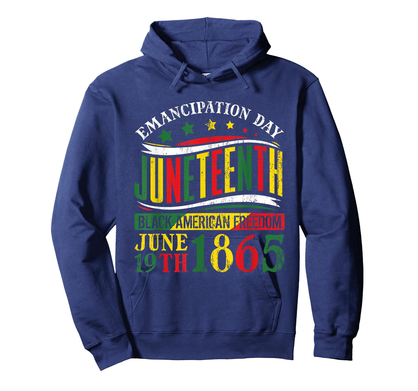 Juneteenth Black History Celebrating Black Freedom 1865 T-Shirt Small
