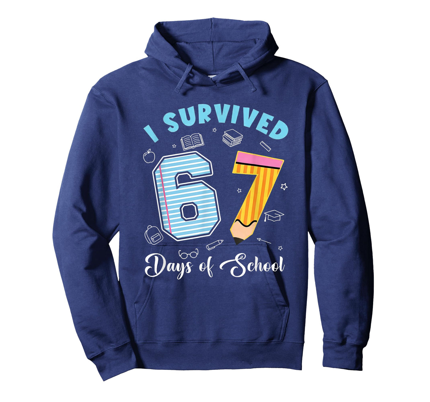 I Survived 67 Days of School Funny 67 Meme Teacher Student T-Shirt