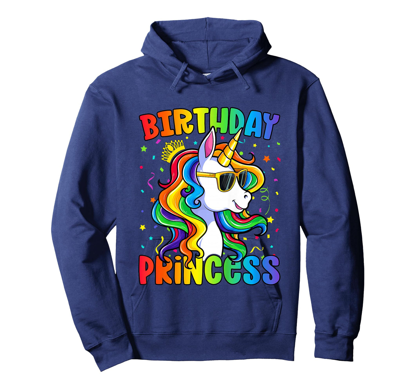 Birthday Princess Shirt Unicorn Birthday Girl T-Shirt