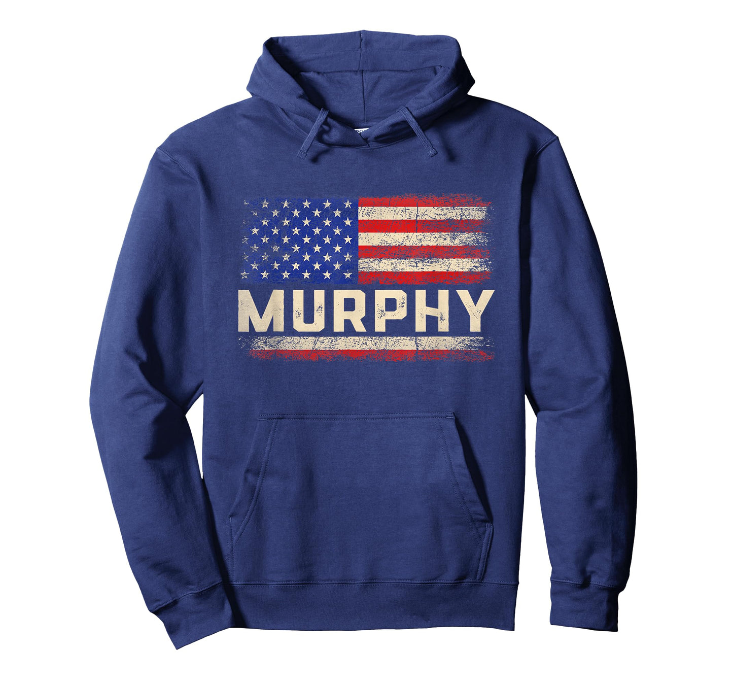 Murphy Last Name Shirt Murphy Name American Flag T-Shirt