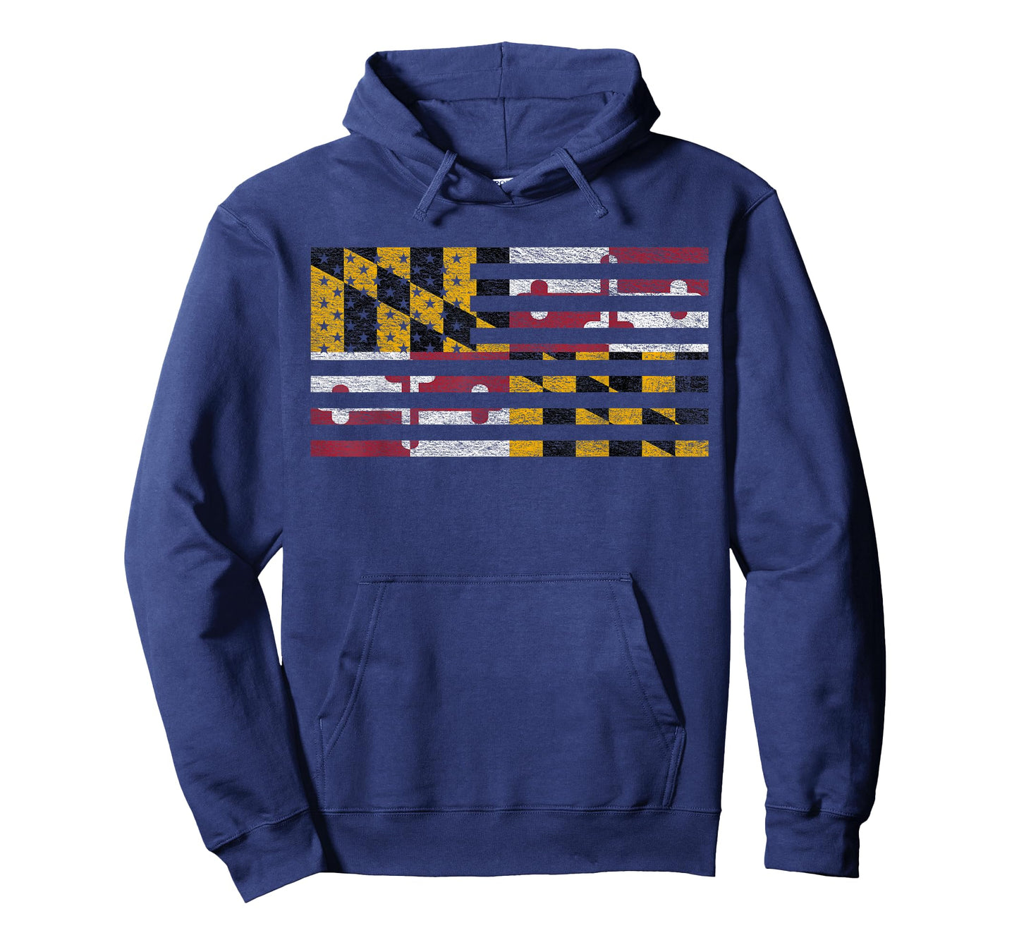 MARYLAND STATE FLAG USA UNITED STATES AMERICAN FLAG T-Shirt