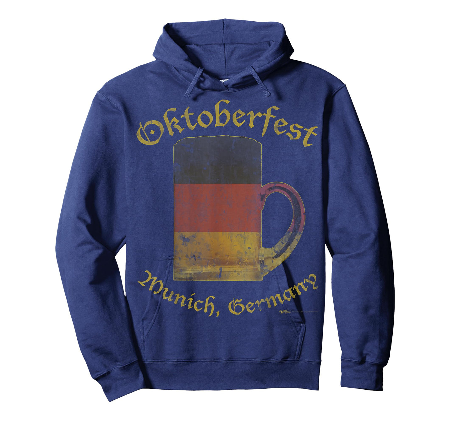 Vintage Oktoberfest Munich, Germany Flag Drinking T-Shirt