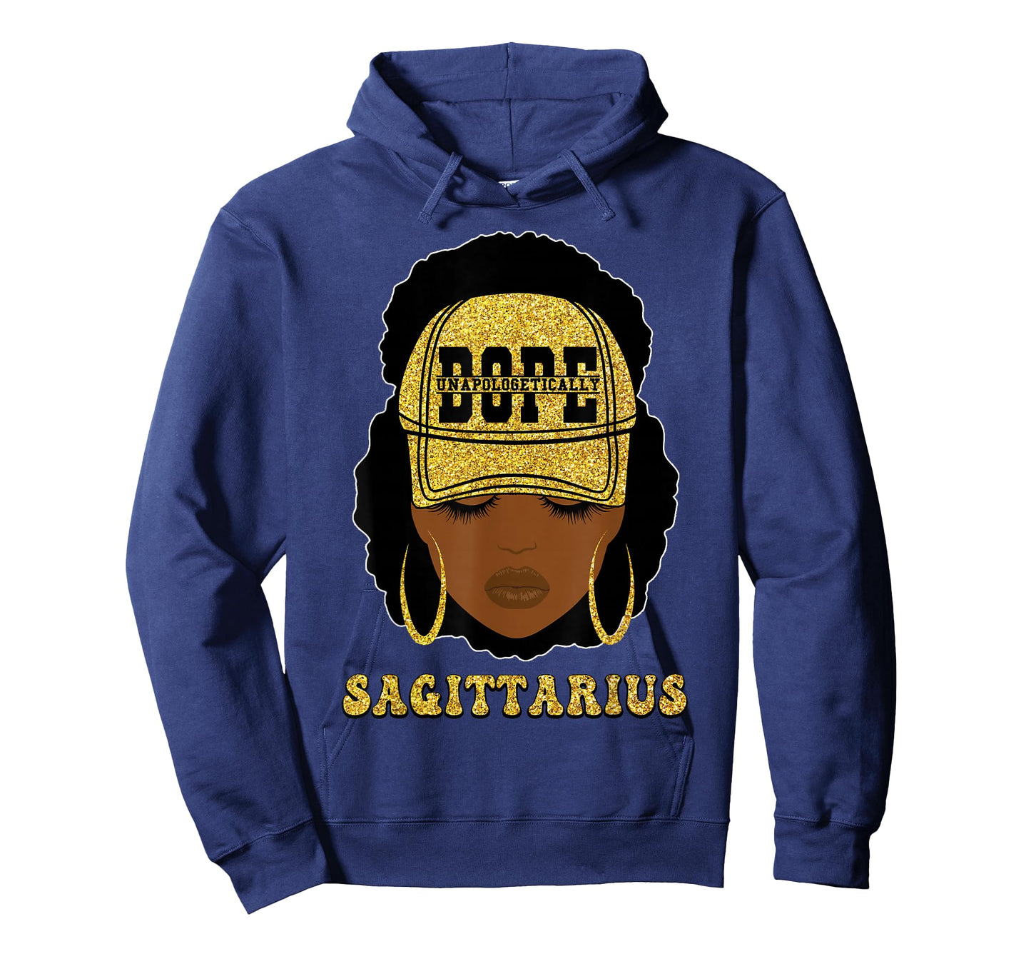 Unapologetically Dope Sagittarius Queen Black Women Zodiac T-Shirt