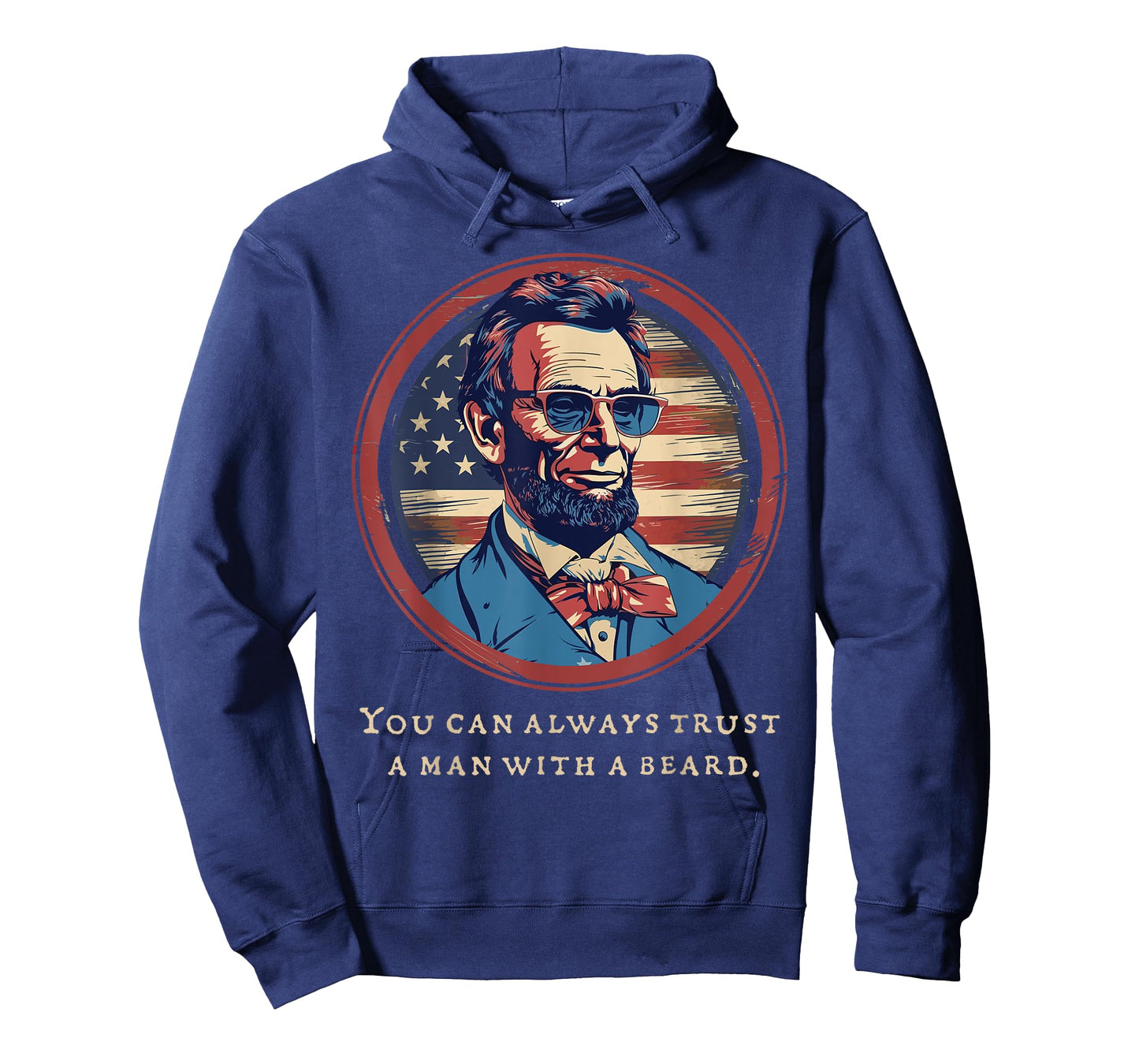 Abraham Lincoln Beard Quote USA America July Patriotic Women Men T-Shirt