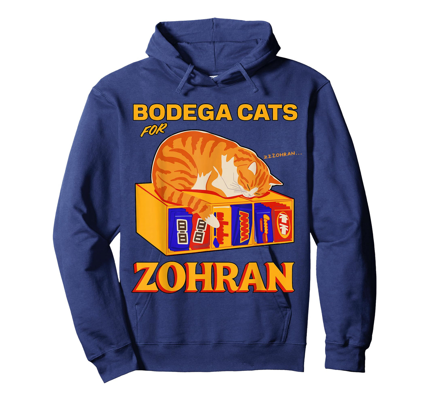 Bodega Cats for Zohran Mamdani Funny Democrat T-Shirt