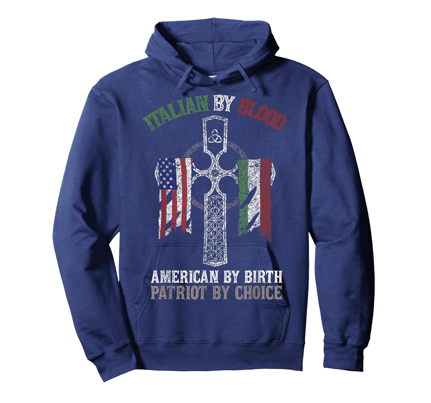 Italian By Blood American By Birth Patriot By Choice T-Shirt