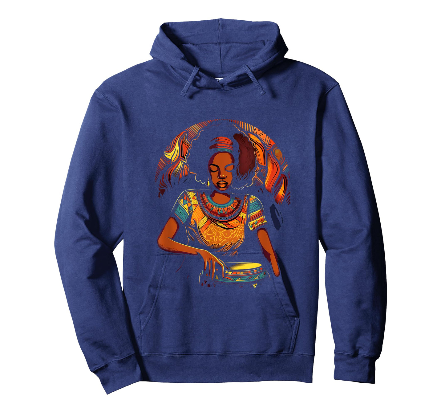 Djembe Drum African Woman Girl Jembe Player Drummer Drumming T-Shirt