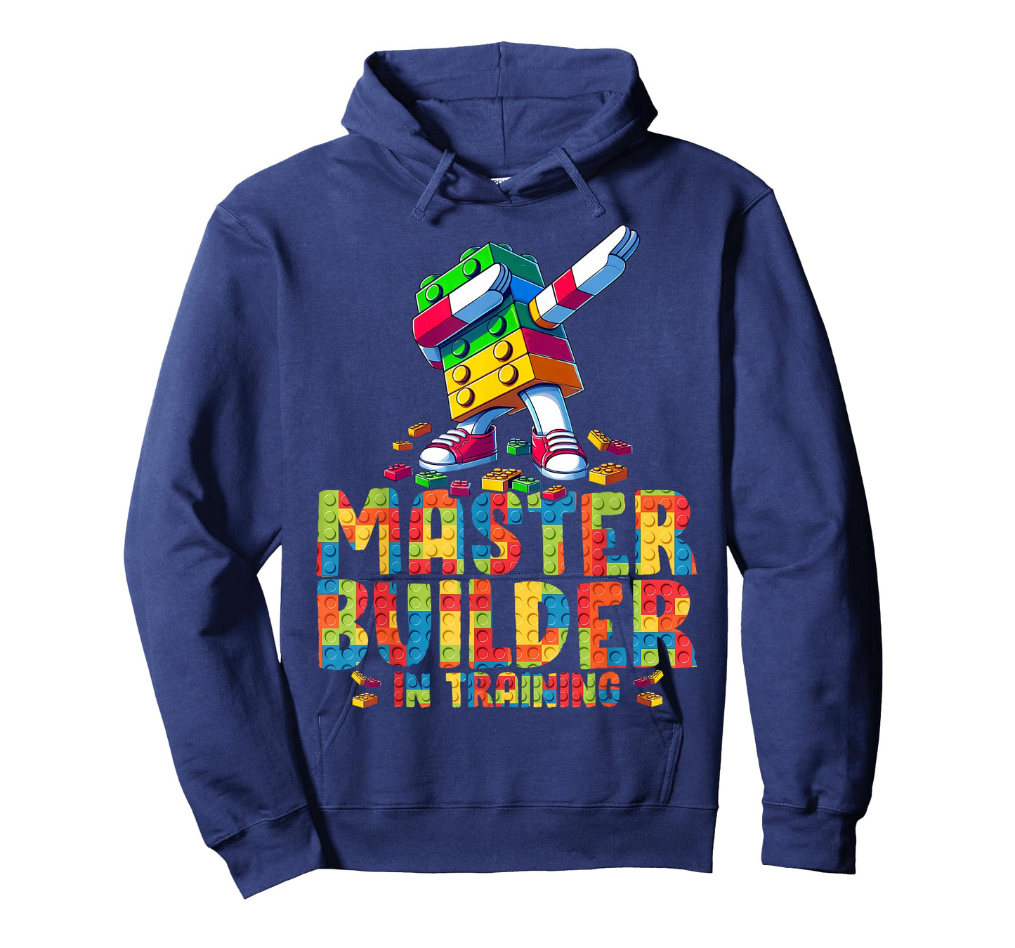 Master Builder in Training Bricks Blocks Kids Boys Funny T-Shirt