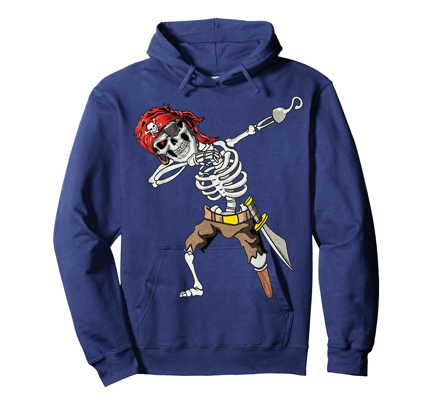 Dabbing Skeleton Pirate Halloween Kids Jolly Roger Pirate T-Shirt