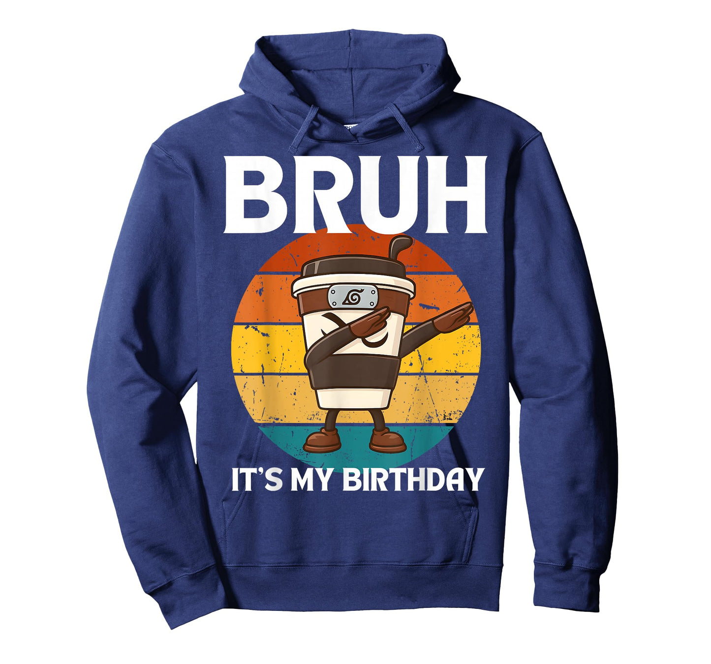 Bruh It's My Birthday Dabbing Cappuccino Assassino Kids Boys T-Shirt