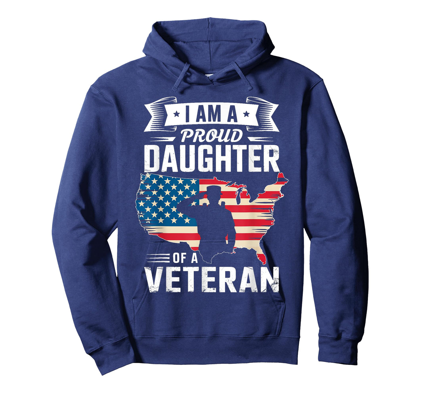 I'm A Proud Daughter of A Veteran Father's Day Girls T-Shirt