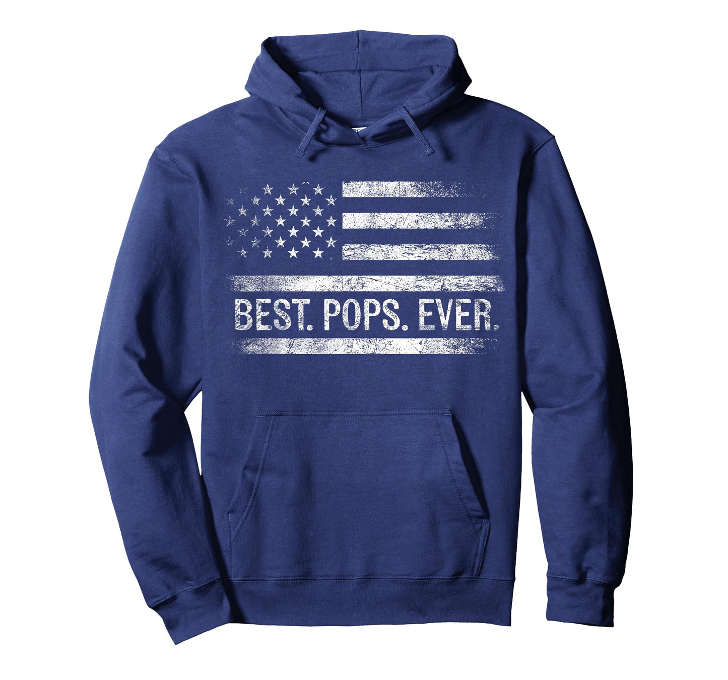 Best Pops Ever American Flag Gifts Pops Father's Day T-Shirt