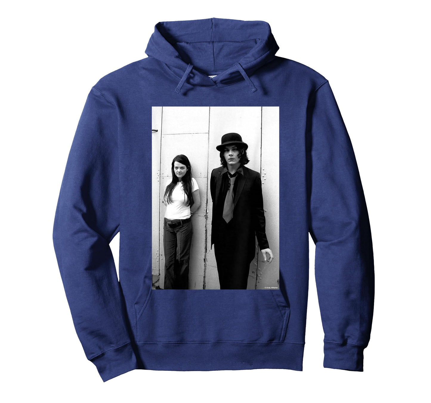 The White Stripes Meg & Jack White Rock Duo by Andy Willsher T-Shirt