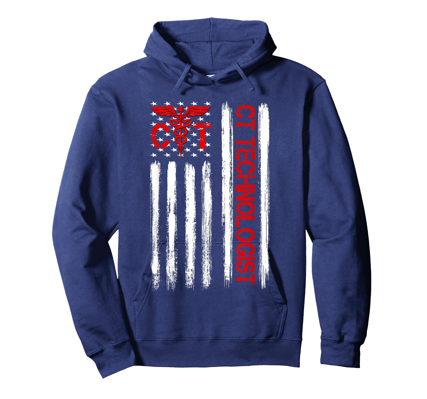 CT Scan Technologist American Flag Patriotic Radiology Gift T-Shirt