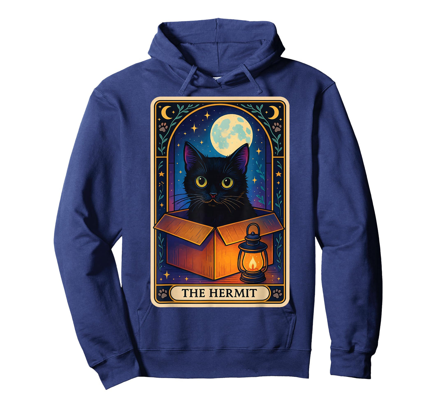 The Hermit Cat Tarot Card T-Shirt