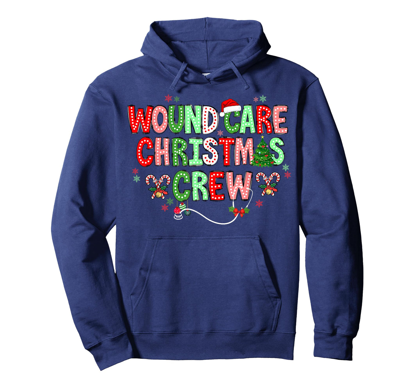 Christmas Wound Care Nurse Crew Wound Nursing NP RN Xmas T-Shirt