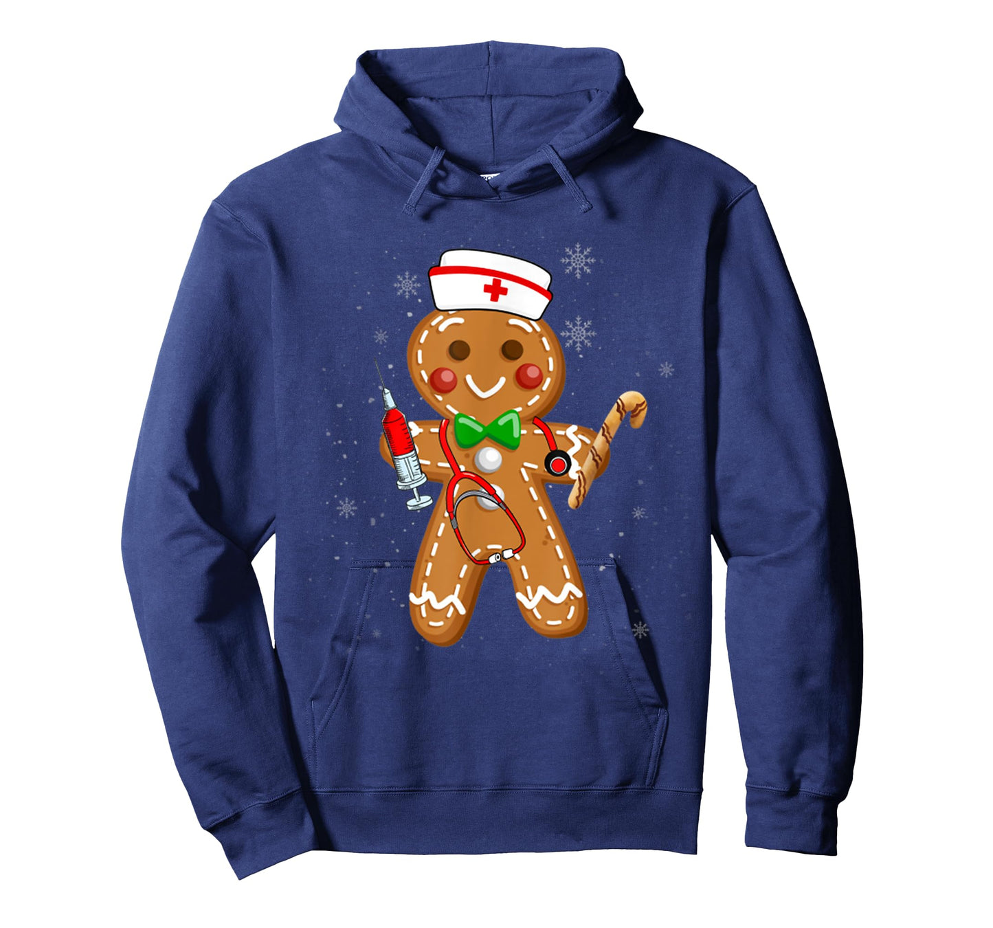 Christmas Gingerbread Nurse Cookie Costume Baking Xmas T-Shirt