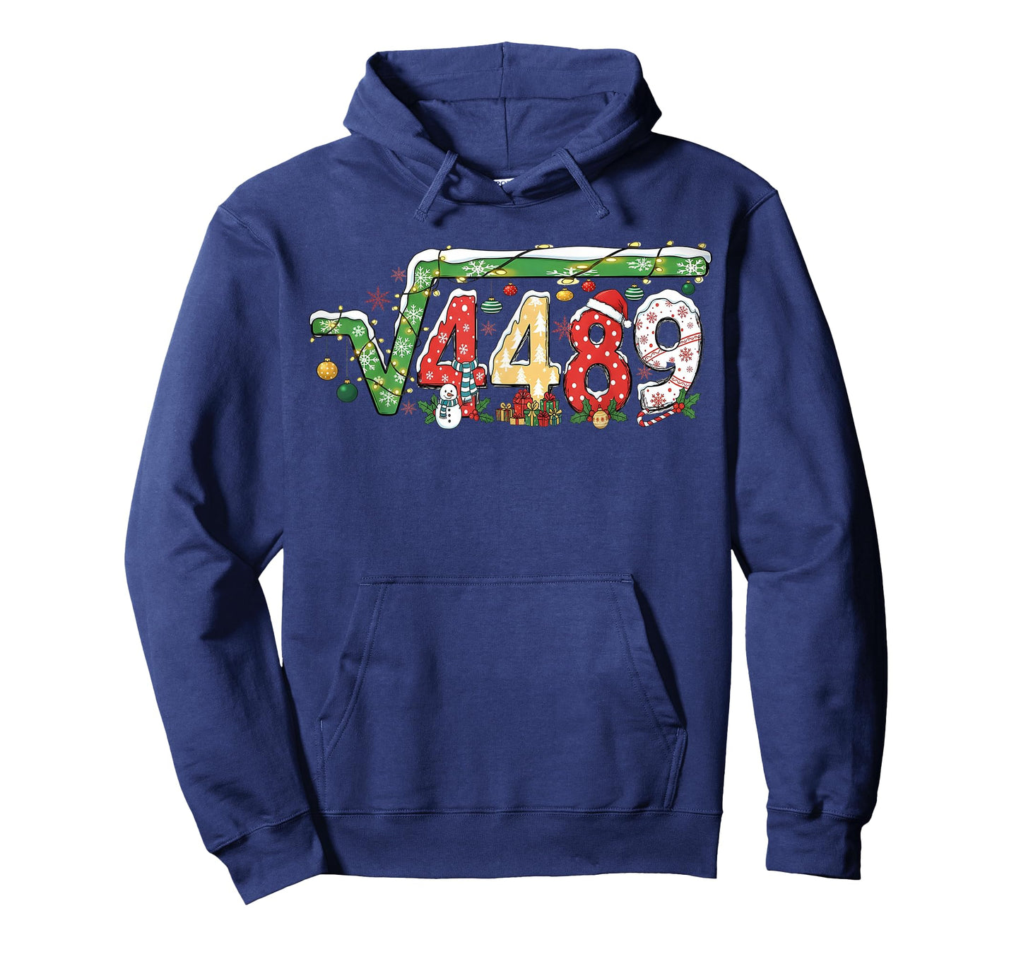 67 Meme Square Root 4489 Slang Math Teacher Funny Christmas T-Shirt