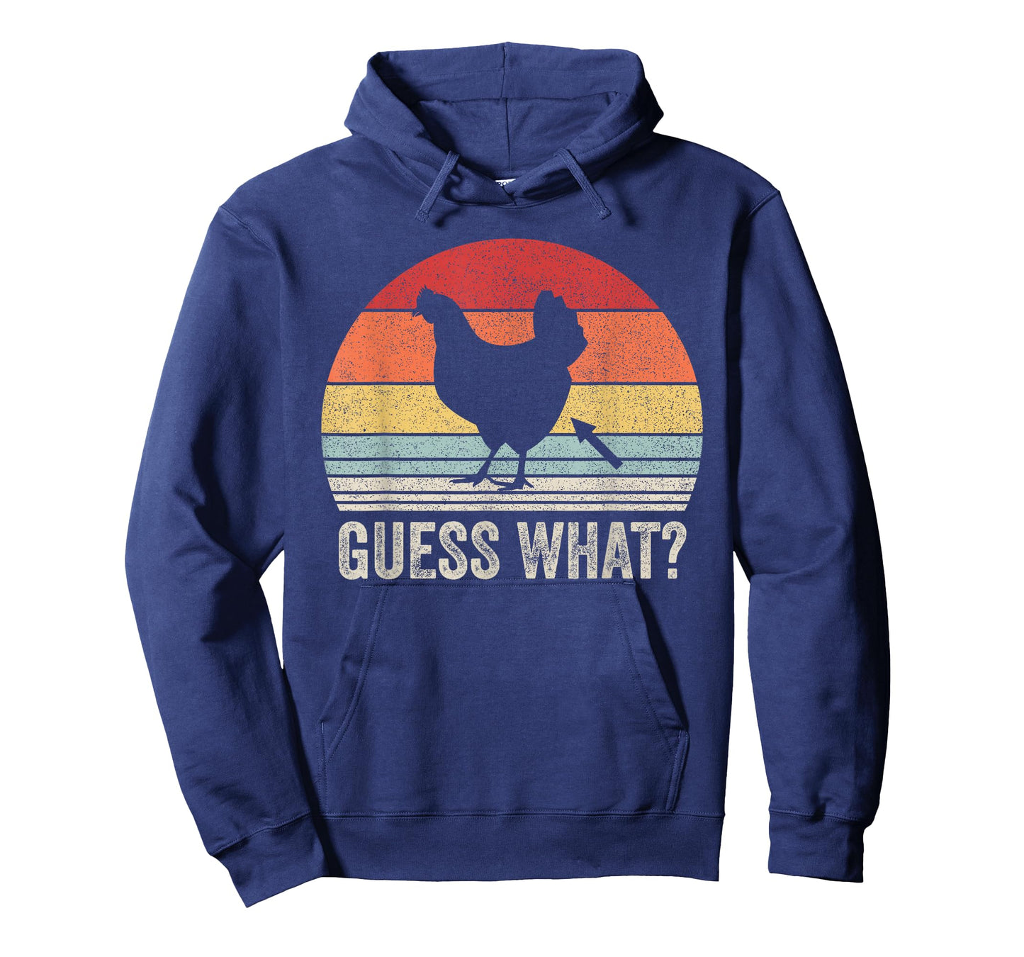 Vintage Retro Guess What? Chicken Butt! Funny Chicken Farm T-Shirt