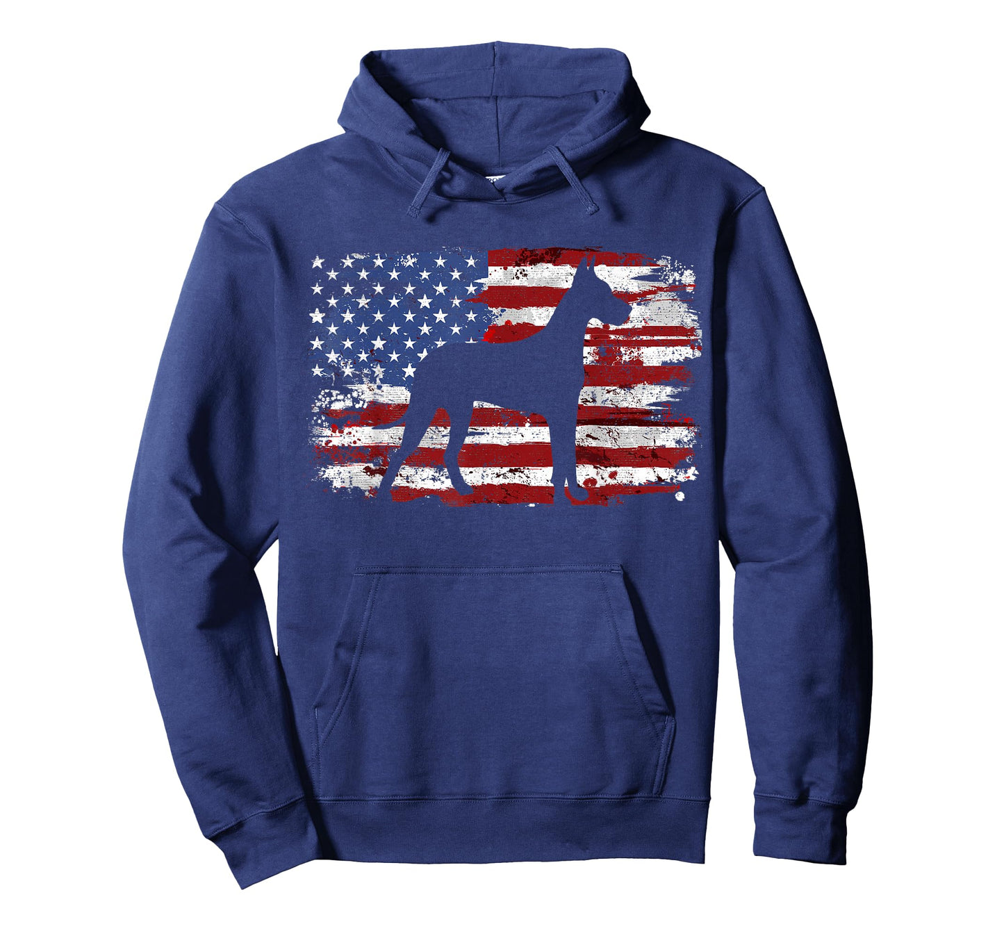 Great Dane Vintage American Flag T-Shirt
