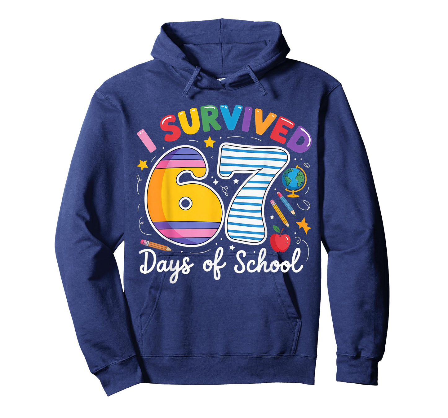 I Survived 67 Days of School Meme Teacher Student T-Shirt