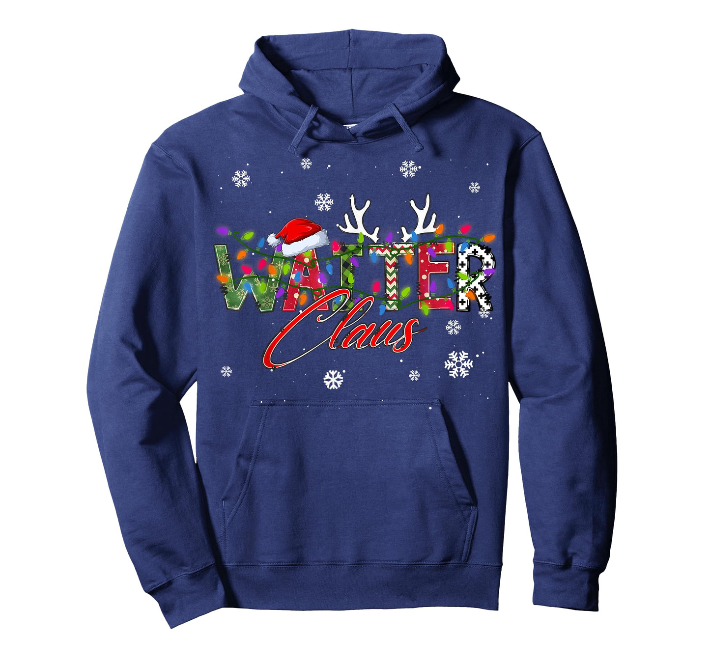 Waiter Claus Family Matching Group Ugly Christmas Sweater T-Shirt