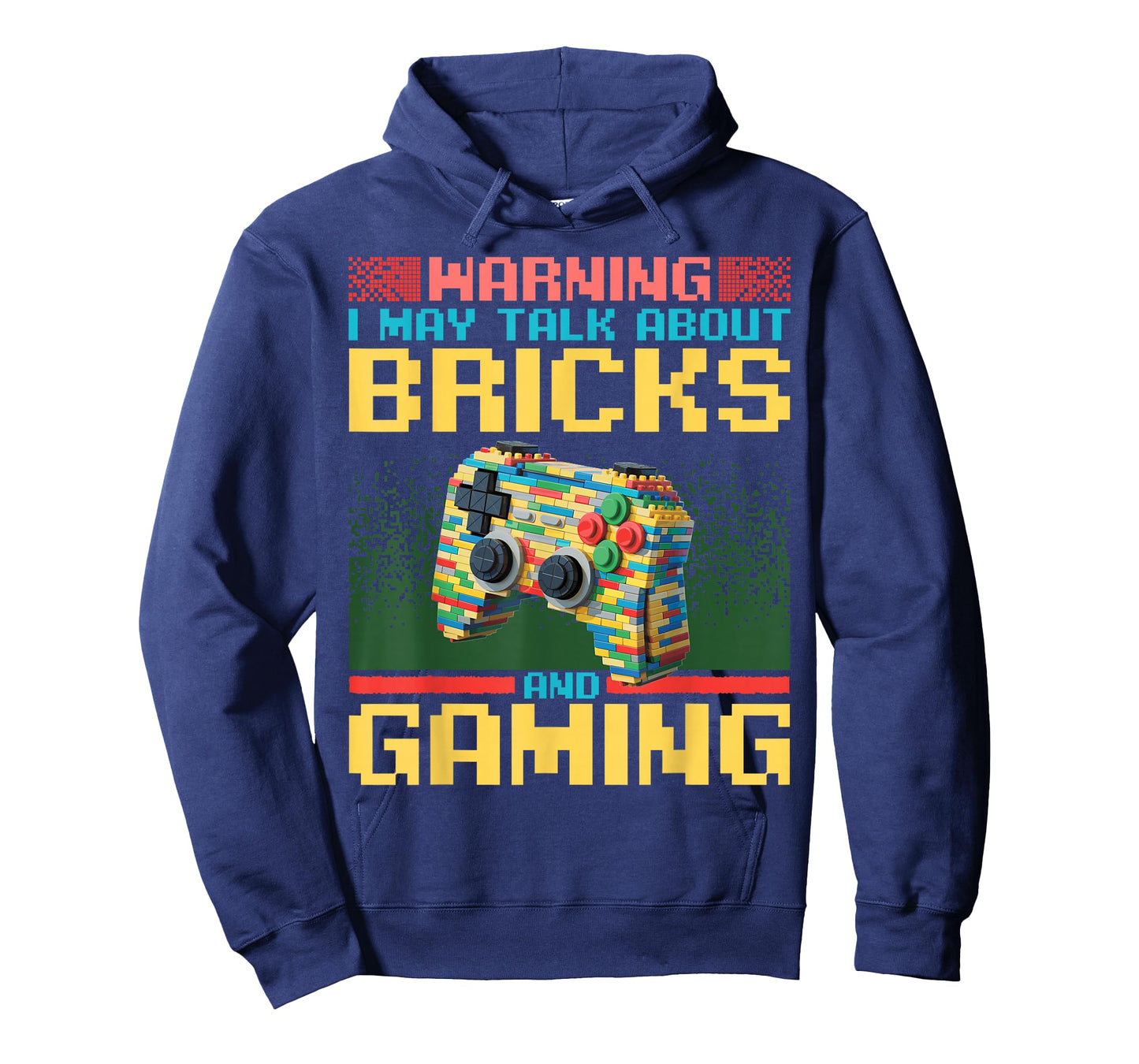 Building Blocks Gamer Gaming Brick Builder T-Shirt