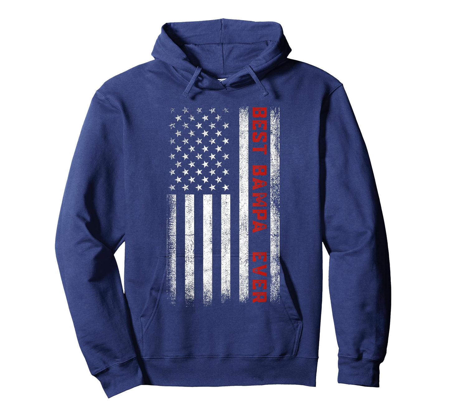 Best Bampa Ever American Flag Patriotic Bampa Father's Day T-Shirt