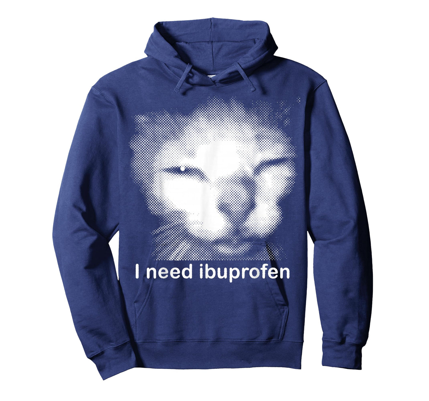 I Need Ibuprofen Funny Vintage Graphic Cat Meme T-Shirt