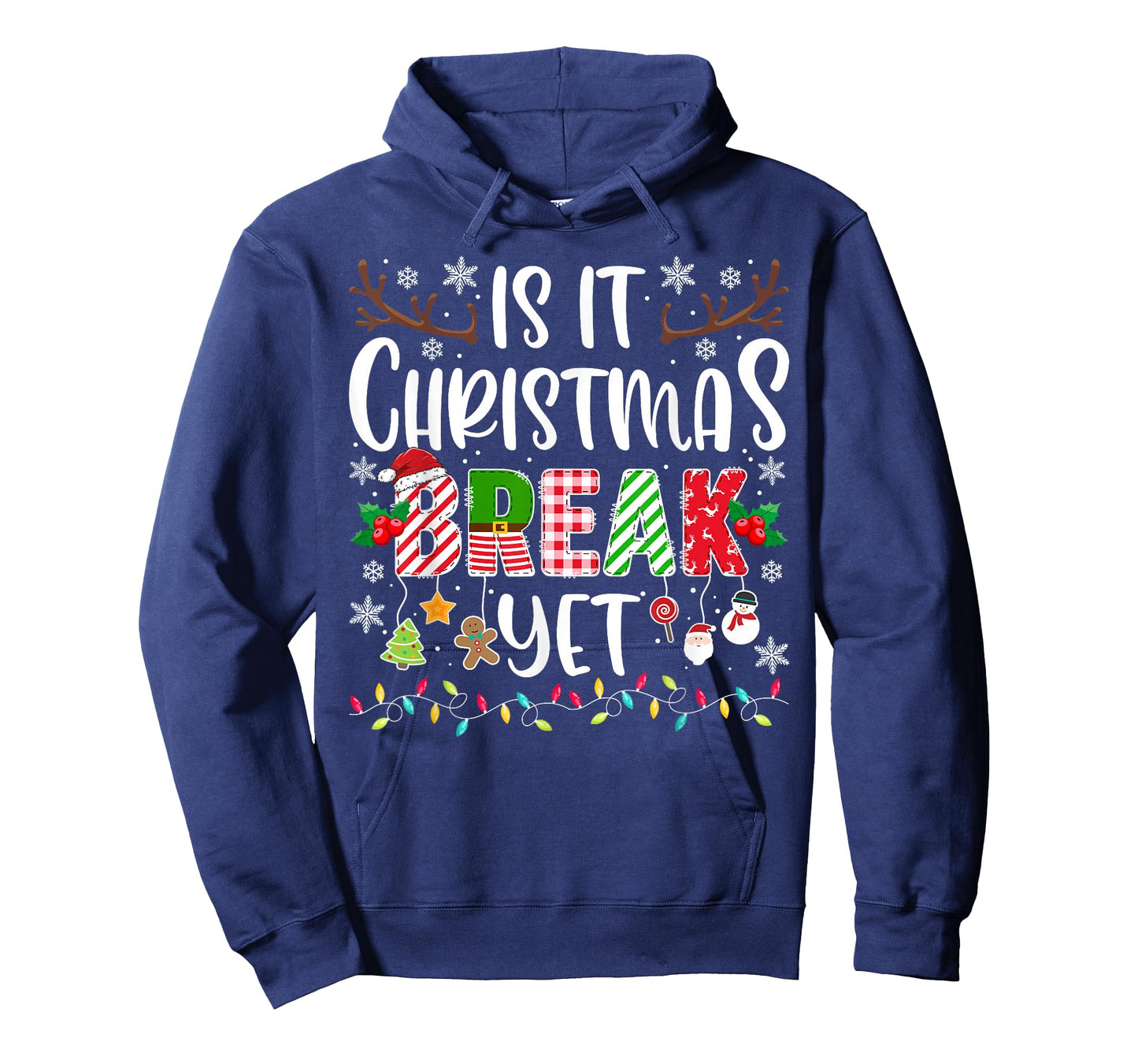 Funny Xmas Holiday is It Christmas Break Yet Teacher T-Shirt