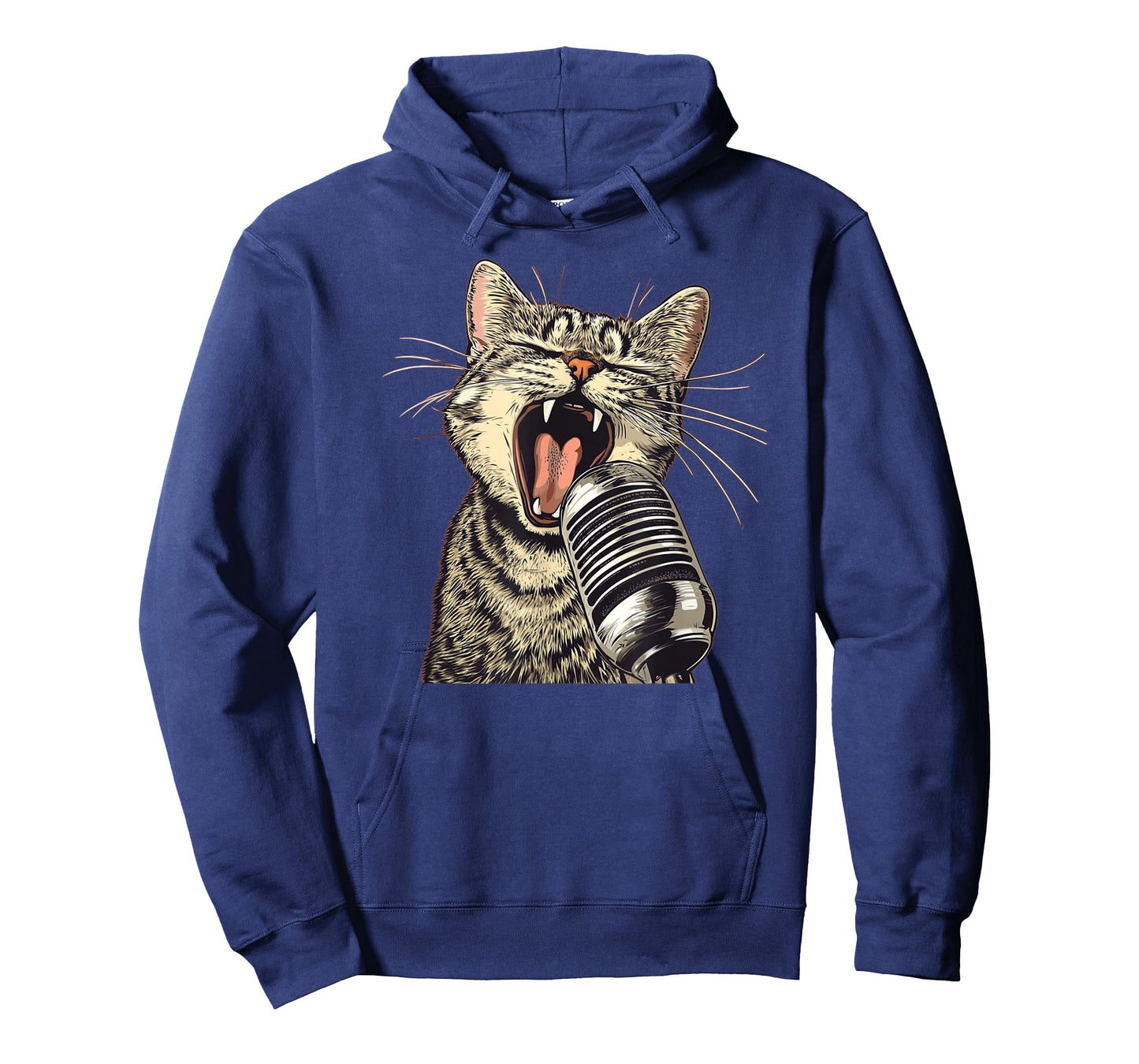 Singing Cat with Karaoke Mic Costume T-Shirt