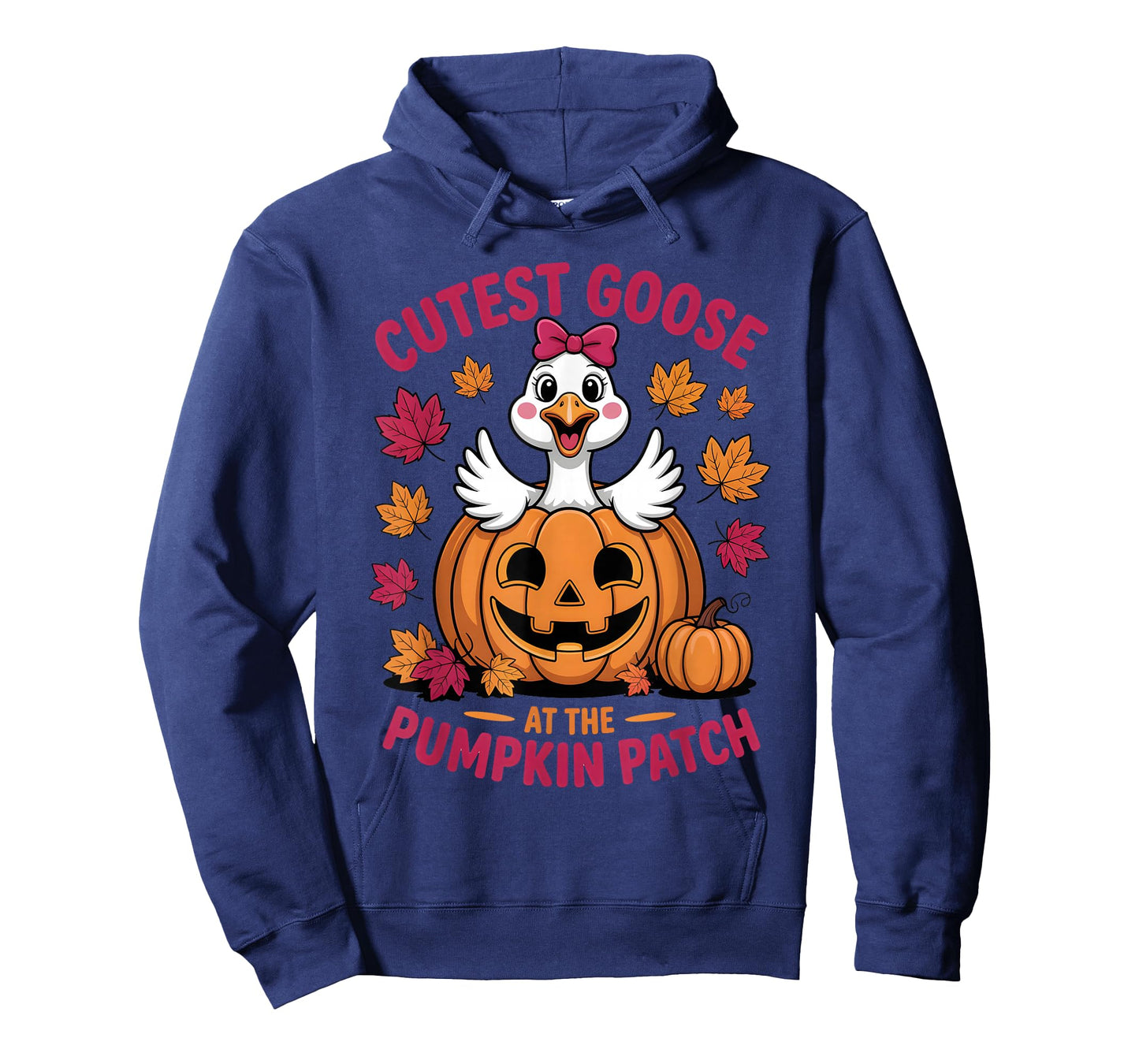 Cutest Goose at The Pumpkin Patch Funny Fall Thanksgiving T-Shirt