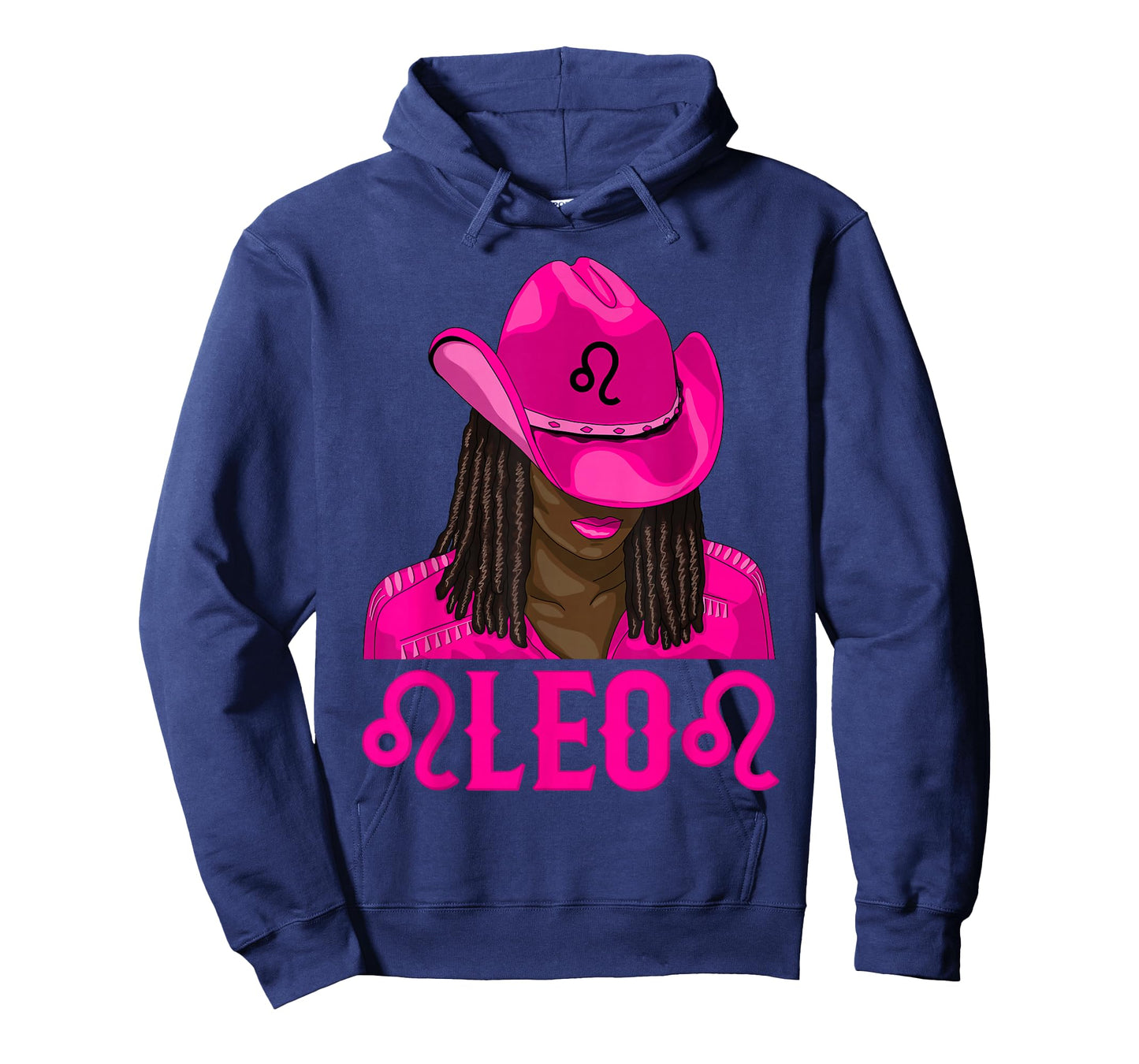 Leo Western Cowgirl African American Black Women T-Shirt