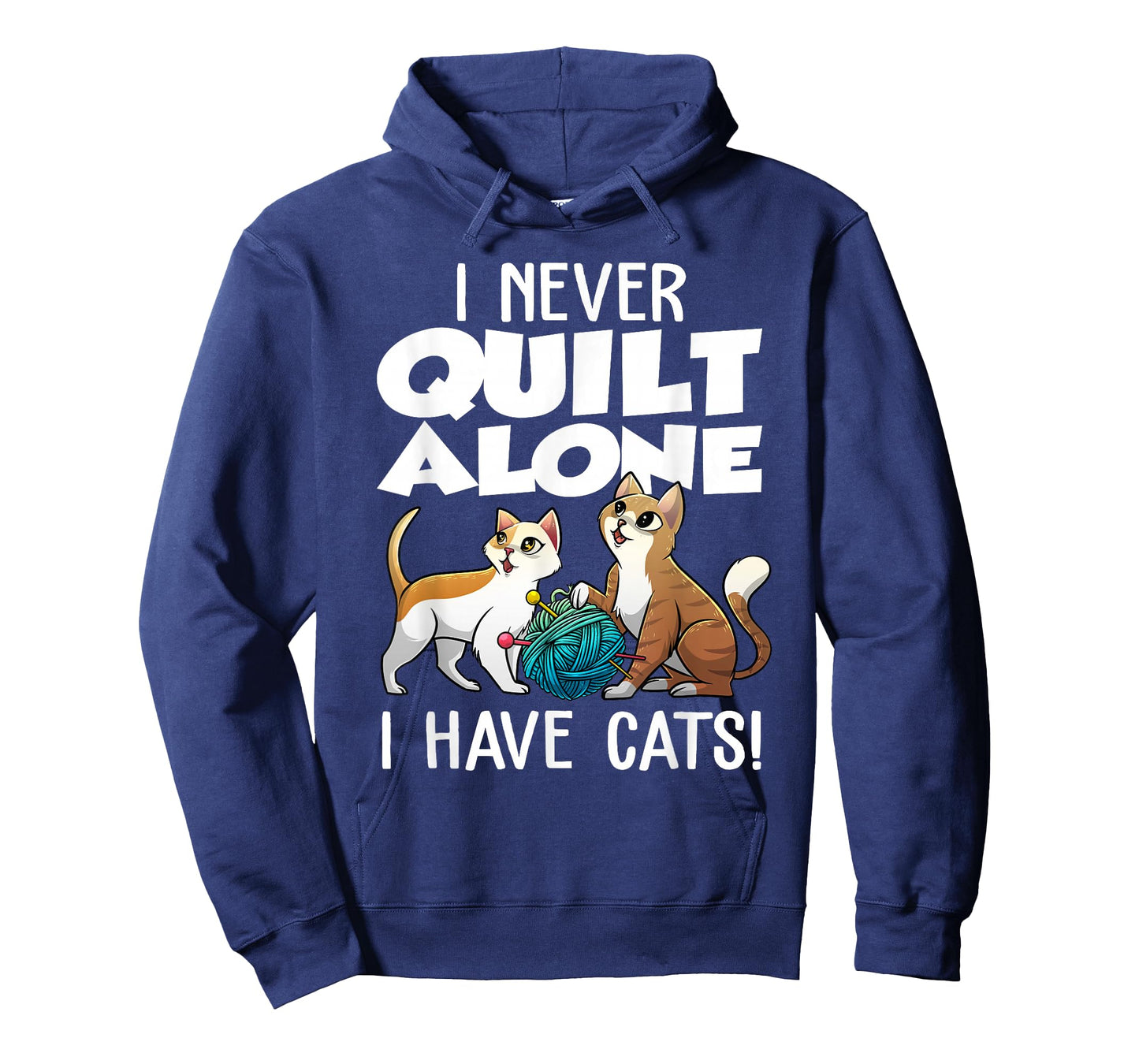 Funny Quilting Art for Men Women Cat Quilt Sewing Quilter T-Shirt